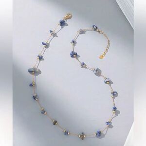 Blue stone Necklace S1234